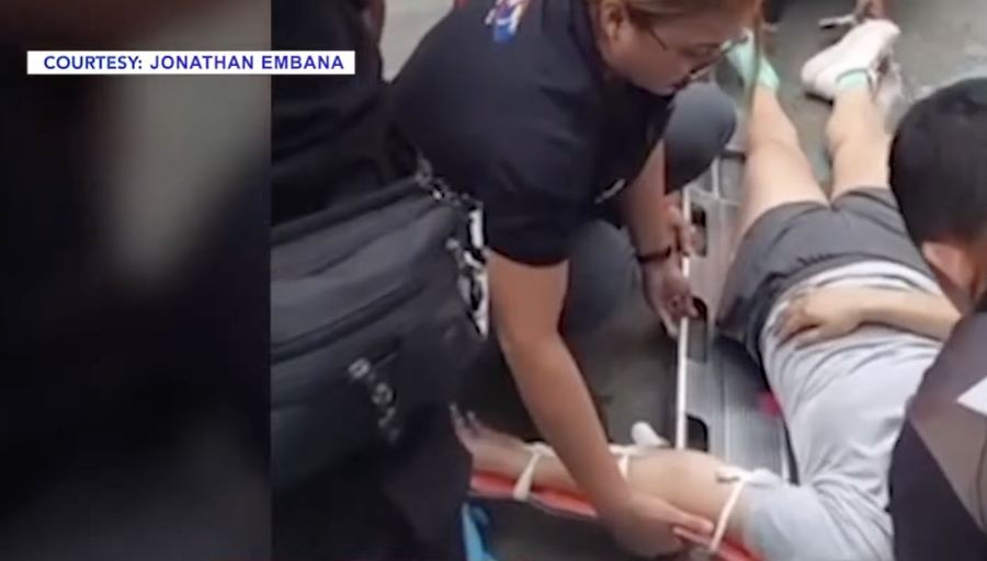 Female jogger hit by 18-year-old driver in Antipolo City