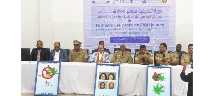 Nawadhibou : Formation de 200 jeunes sur la prévention des drogues